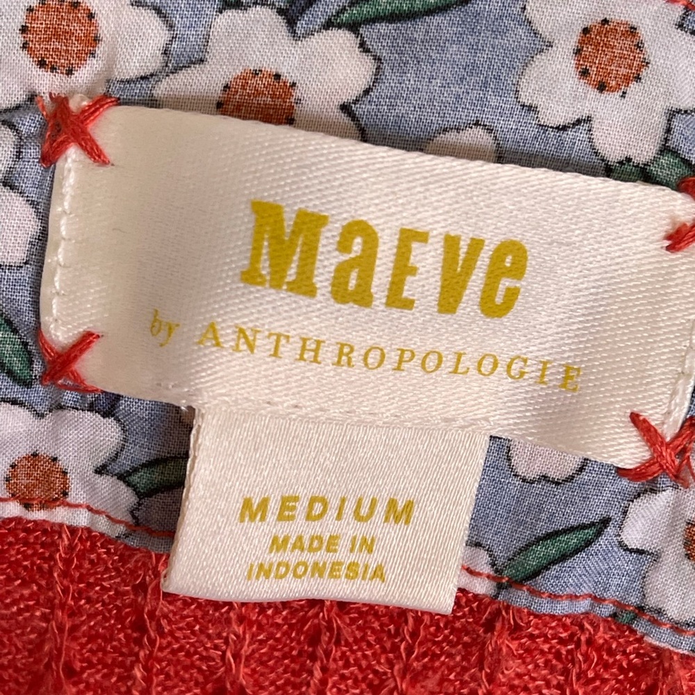 Maeve Addie Ruffled Hacci Pullover - Picture 4 of 10